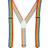 Spirit Halloween Rainbow Suspenders