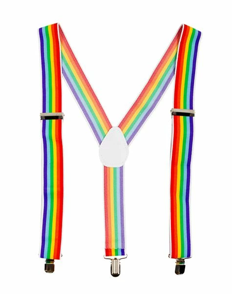 Spirit Halloween Rainbow Suspenders 1 Spirit Halloween Rainbow Suspenders