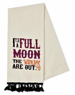 Spirit Halloween Full Moon Dish Towel - Hocus Pocus