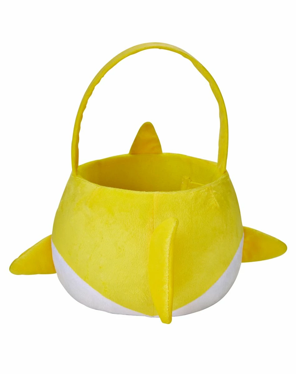 Spirit Halloween Plush Candy Bucket - Baby Shark 3 Spirit Halloween Plush Candy Bucket - Baby Shark - Image 3
