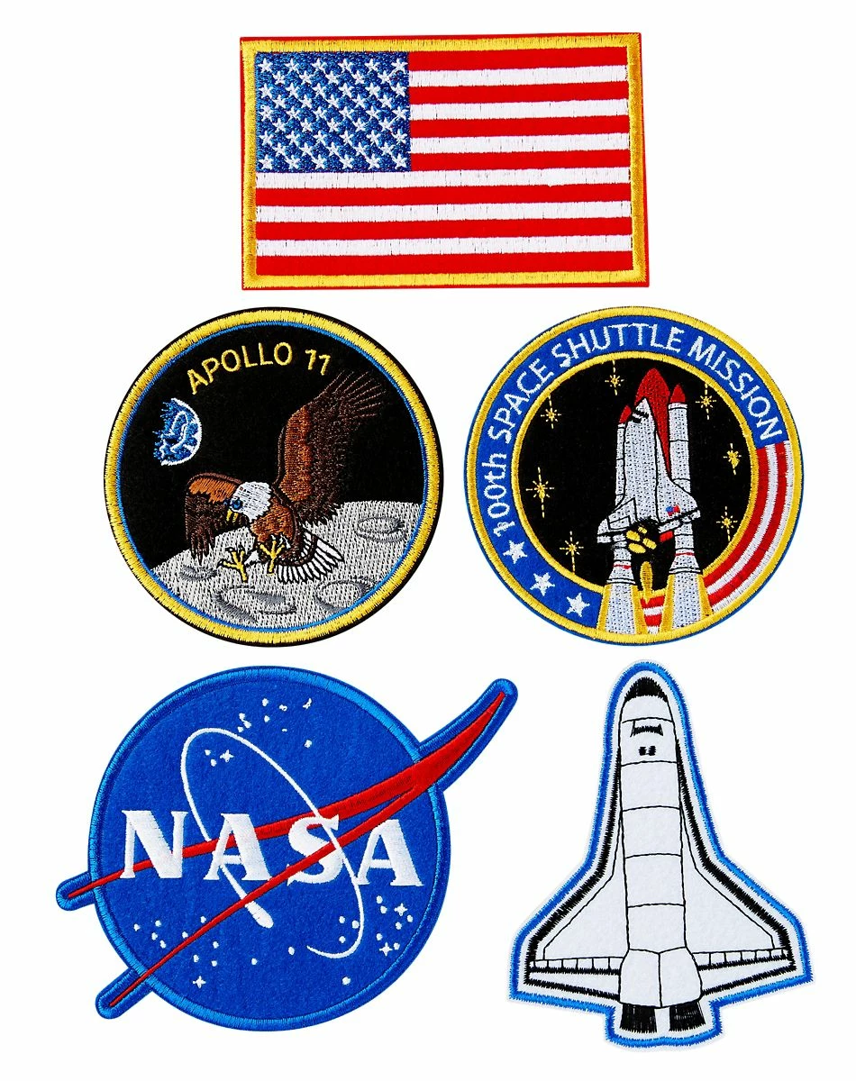 Spirit Halloween NASA Patch Set 1 Spirit Halloween NASA Patch Set