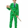 Spirit Halloween Kids Riddler Costume - DC Comics