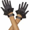 Spirit Halloween Short Pleather Gloves