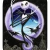 Spirit Halloween Graveyard Jack Skellington Fleece Blanket - The Nightmare Before Christmas