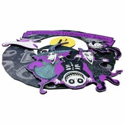 Spirit Halloween Welcome to Halloween Town Wreath - The Nightmare Before Christmas -Halloween ACCESSORIES store 01465194 c
