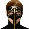 Spirit Halloween Gold Venetian Mask