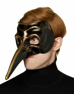Spirit Halloween Gold Venetian Mask -Halloween ACCESSORIES store 01465418 c