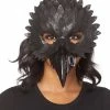 Spirit Halloween Black Crow Mask