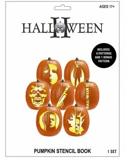Spirit Halloween Michael Myers Pumpkin Stencil Book - Halloween 2