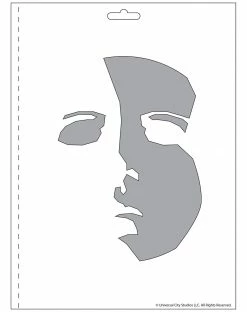 Spirit Halloween Michael Myers Pumpkin Stencil Book - Halloween 2 -Halloween ACCESSORIES store 01465582 c