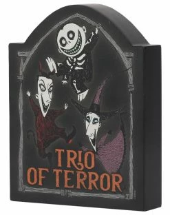 Spirit Halloween Trio of Terror Table Topper - The Nightmare Before Christmas -Halloween ACCESSORIES store 01465764 c
