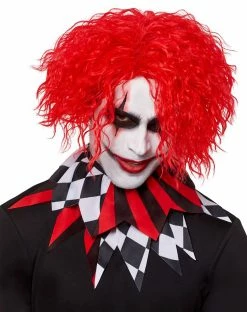 Spirit Halloween Red Sinister Wig