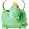Spirit Halloween Dinosaur Plush Treat Bucket
