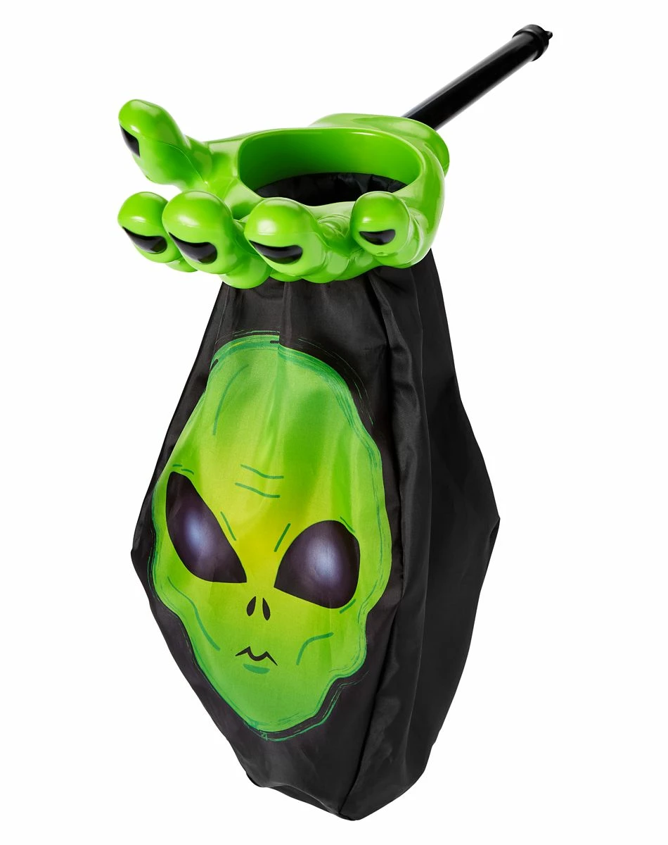 Spirit Halloween Alien Loot and Scoop Treat Bag 1 Spirit Halloween Alien Loot and Scoop Treat Bag