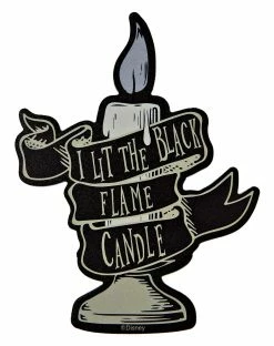 Spirit Halloween Black Flame Candle Magnet - Hocus Pocus