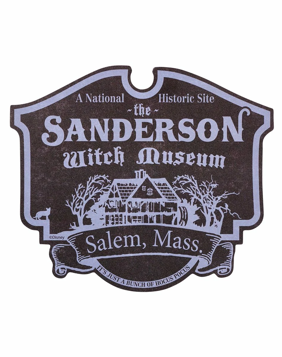 Spirit Halloween Sanderson Museum Magnet - Hocus Pocus 1 Spirit Halloween Sanderson Museum Magnet - Hocus Pocus