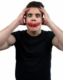 Spirit Halloween Sewn Mouth Appliance 7 Spirit Halloween Sewn Mouth Appliance -Halloween ACCESSORIES store 01467224 a