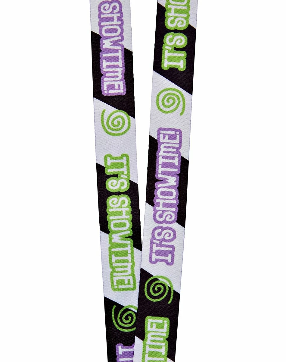 Spirit Halloween Beetlejuice Showtime Lanyard 4 Spirit Halloween Beetlejuice Showtime Lanyard - Image 4