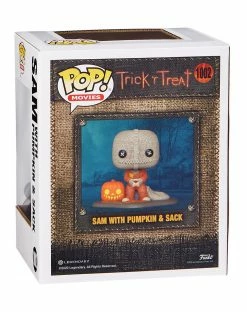 Spirit Halloween Sam Funko Pop Figure Deluxe - Trick 'r Treat -Halloween ACCESSORIES store 01467323 g