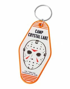 Spirit Halloween Camp Crystal Lake Jason Keychain - Friday the 13th 3 Spirit Halloween Camp Crystal Lake Jason Keychain - Friday the 13th -Halloween ACCESSORIES store 01467489 b
