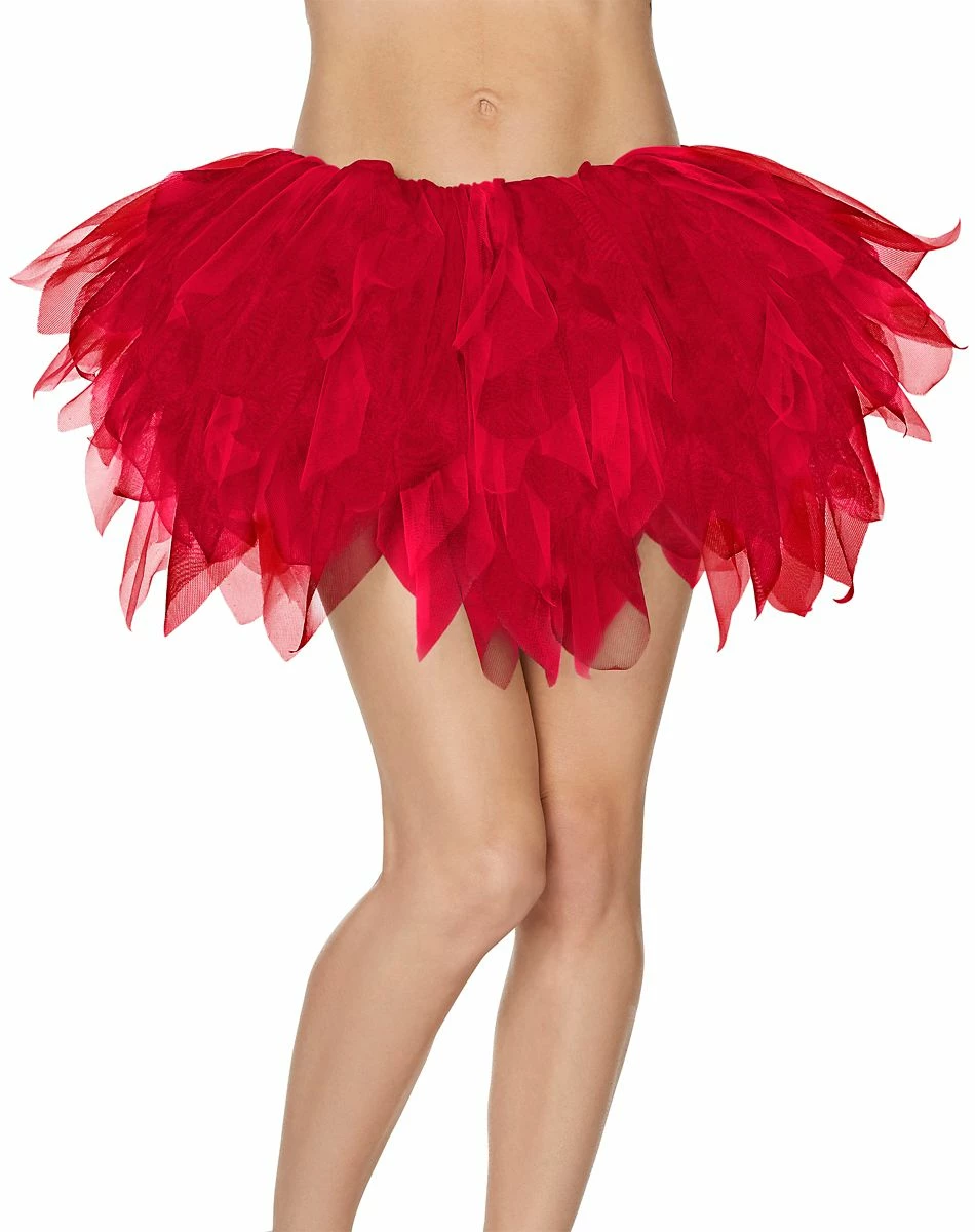 Spirit Halloween Red Shredded Tutu 1 Spirit Halloween Red Shredded Tutu