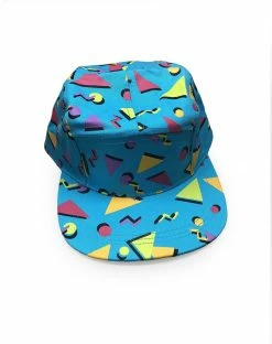 Spirit Halloween '80s Geometric Print Snapback Hat