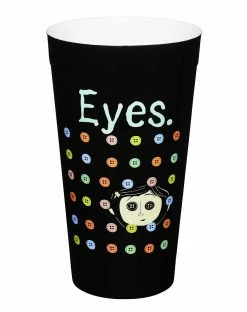Spirit Halloween Button Eyes Cup 22 oz. - Coraline
