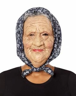 Spirit Halloween Grandma Half Mask