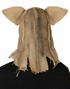 Spirit Halloween Moving Mouth Pig Scarecrow Full Mask -Halloween ACCESSORIES store 01471374 c