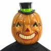 Spirit Halloween Vintage Pumpkin Half Mask