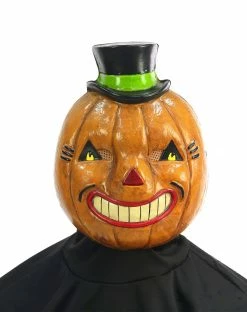 Spirit Halloween Vintage Pumpkin Half Mask 6 Spirit Halloween Vintage Pumpkin Half Mask -Halloween ACCESSORIES store 01471630 c