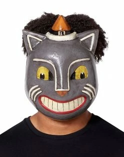 Spirit Halloween Vintage Cat Half Mask