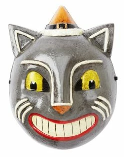 Spirit Halloween Vintage Cat Half Mask -Halloween ACCESSORIES store 01471788 d