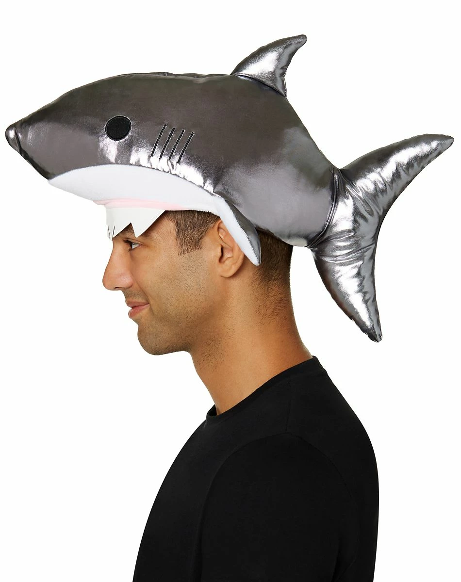 Spirit Halloween Shark Hat 3 Spirit Halloween Shark Hat - Image 3