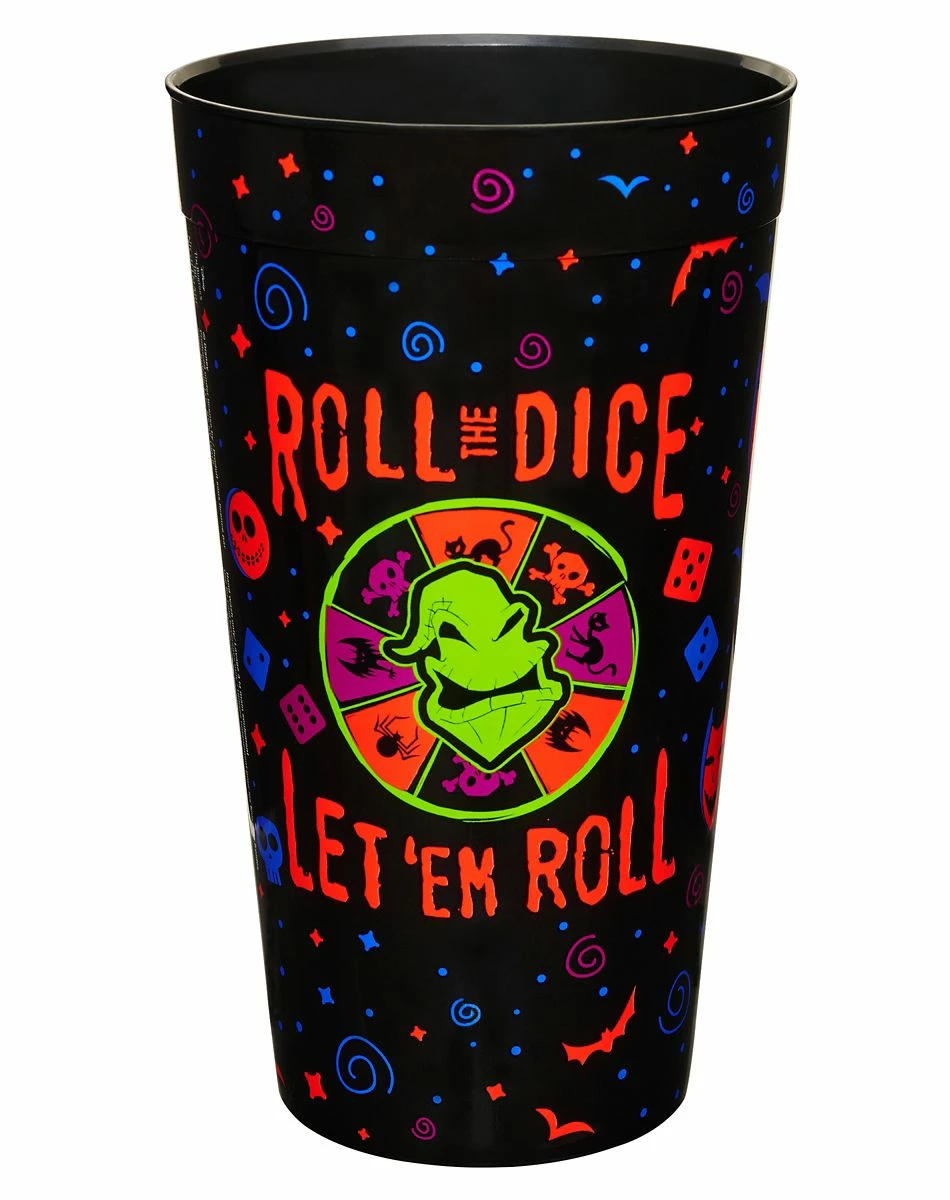 Spirit Halloween Oogie Boogie Roll the Dice Cup 22 oz. - The Nightmare Before Christmas 2 Spirit Halloween Oogie Boogie Roll the Dice Cup 22 oz. - The Nightmare Before Christmas - Image 2