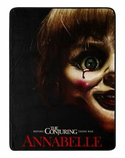 Spirit Halloween Annabelle Doll Fleece Blanket - The Conjuring