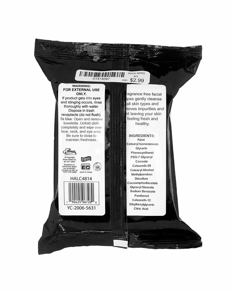 Spirit Halloween Makeup Removing Wipes - 25 Pack 2 Spirit Halloween Makeup Removing Wipes - 25 Pack - Image 2