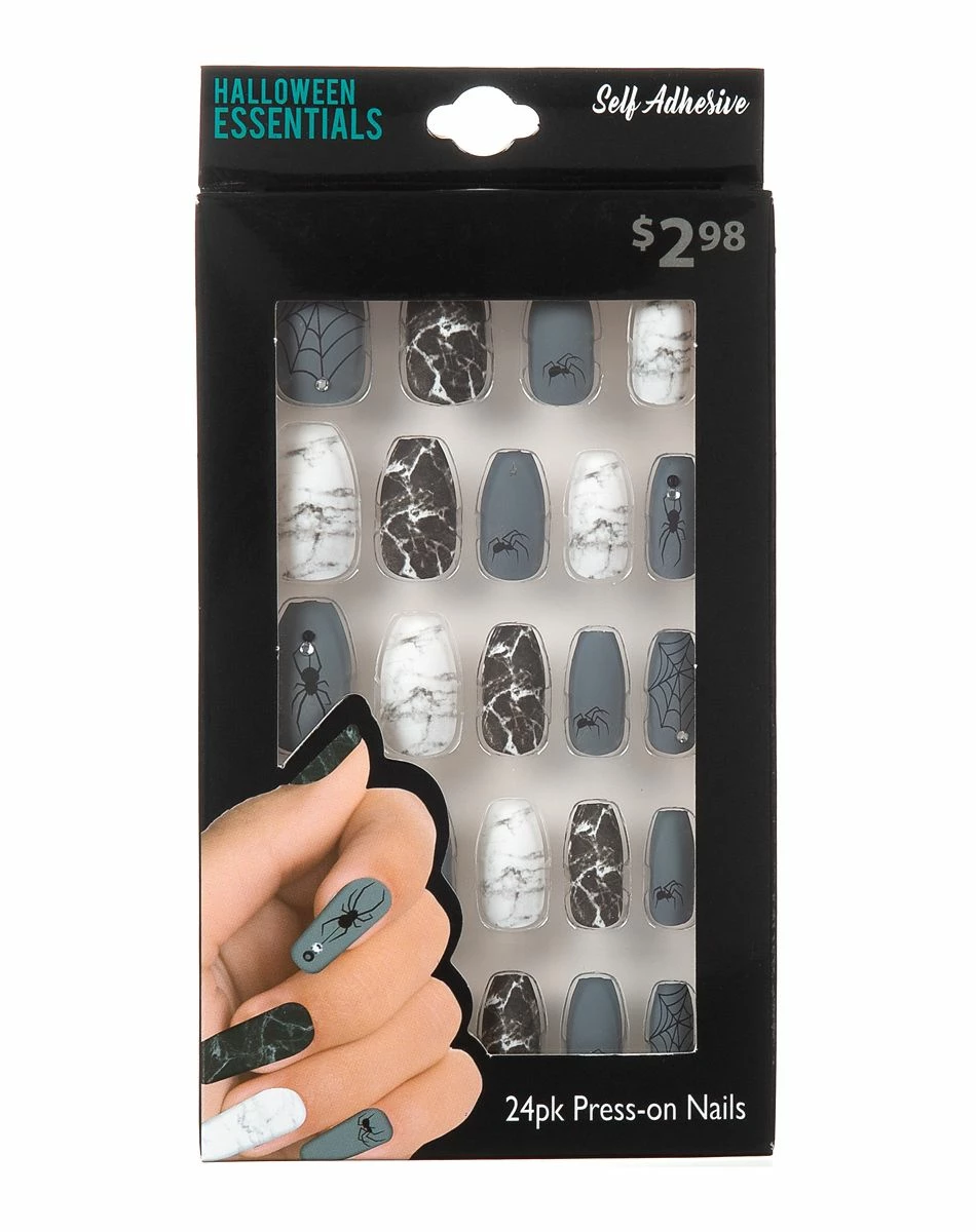 Spirit Halloween Spider Press On Nails 1 Spirit Halloween Spider Press On Nails