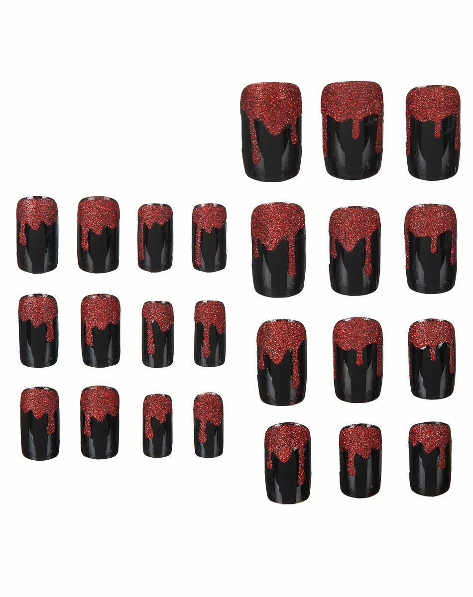 Spirit Halloween Dripping Blood Press On Nails 3 Spirit Halloween Dripping Blood Press On Nails - Image 3