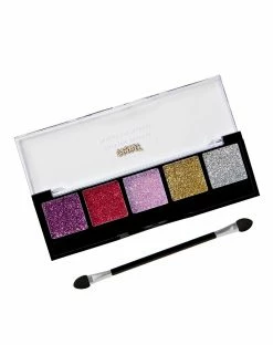 Spirit Halloween Purple Glitter Palette - 5 Count