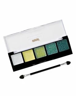Spirit Halloween Green Glitter Palette - 5 Count
