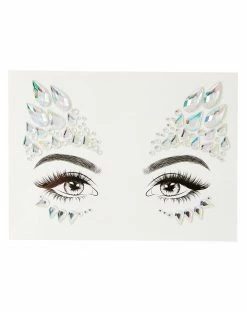 Spirit Halloween Jewel Face Decal