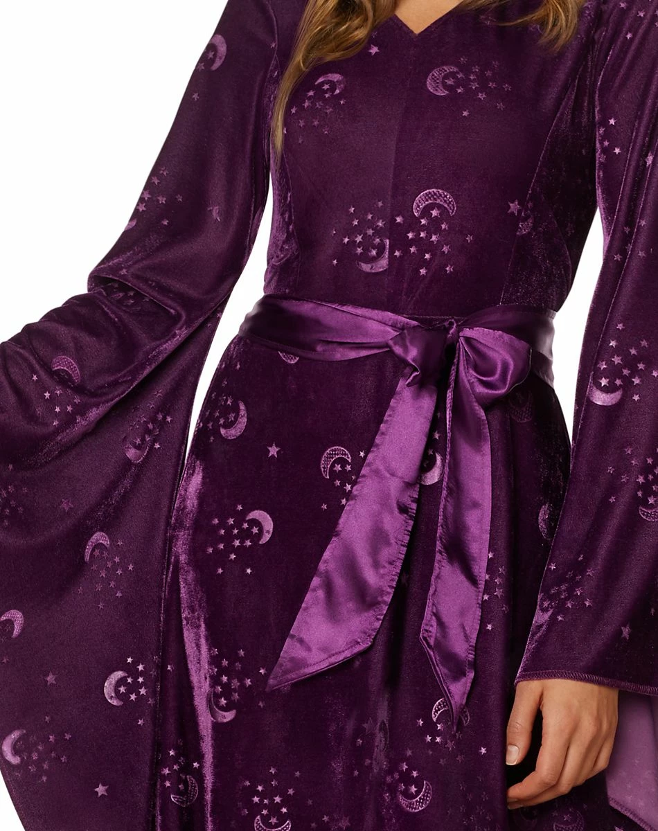 Spirit Halloween Adult Velvet Celestial Robe 3 Spirit Halloween Adult Velvet Celestial Robe - Image 3