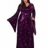 Spirit Halloween Plus Size Adult Velvet Celestial Robe