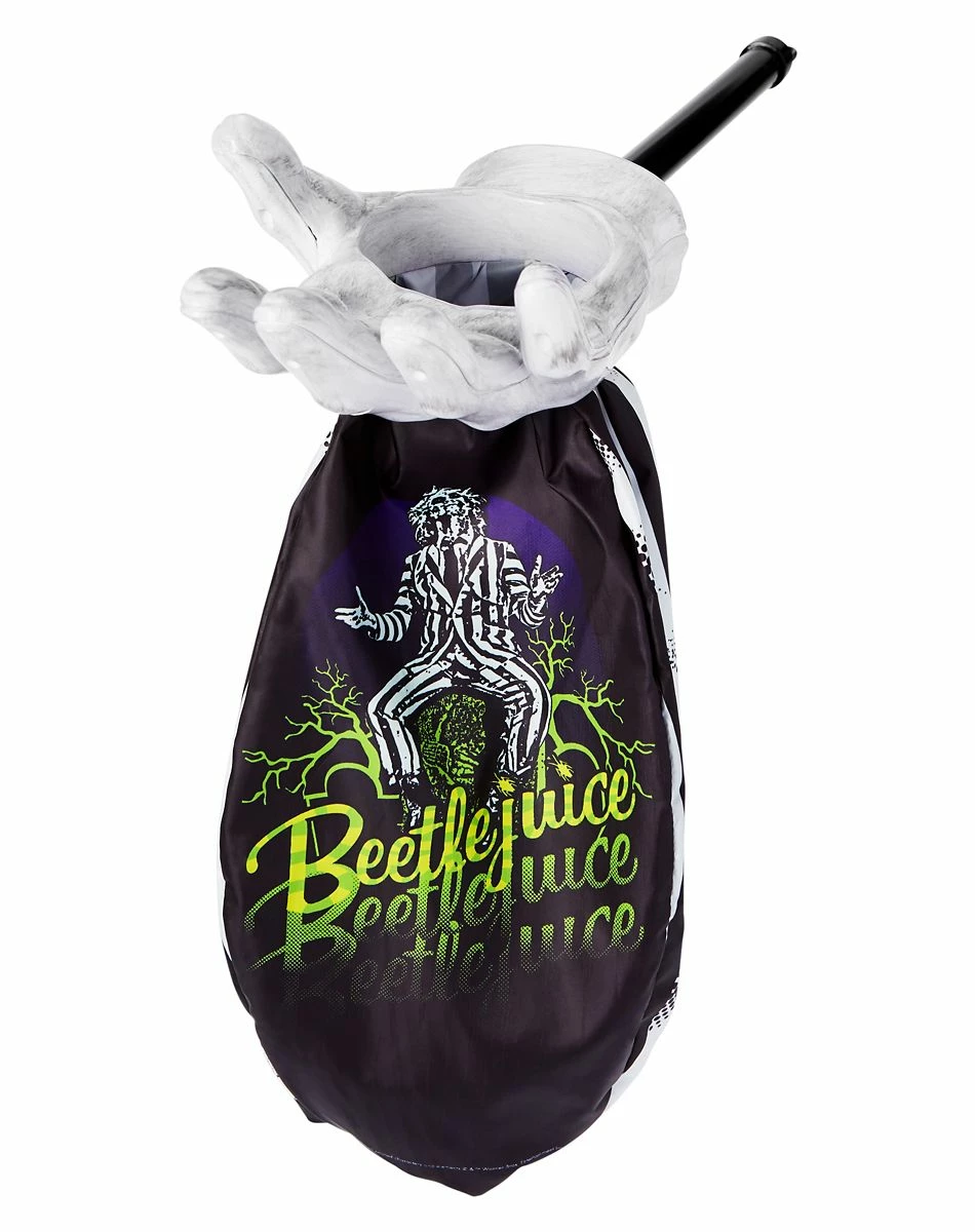 Spirit Halloween Beetlejuice Loot and Scoop Treat Bag 1 Spirit Halloween Beetlejuice Loot and Scoop Treat Bag