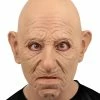 Spirit Halloween Bald Old Man Full Mask