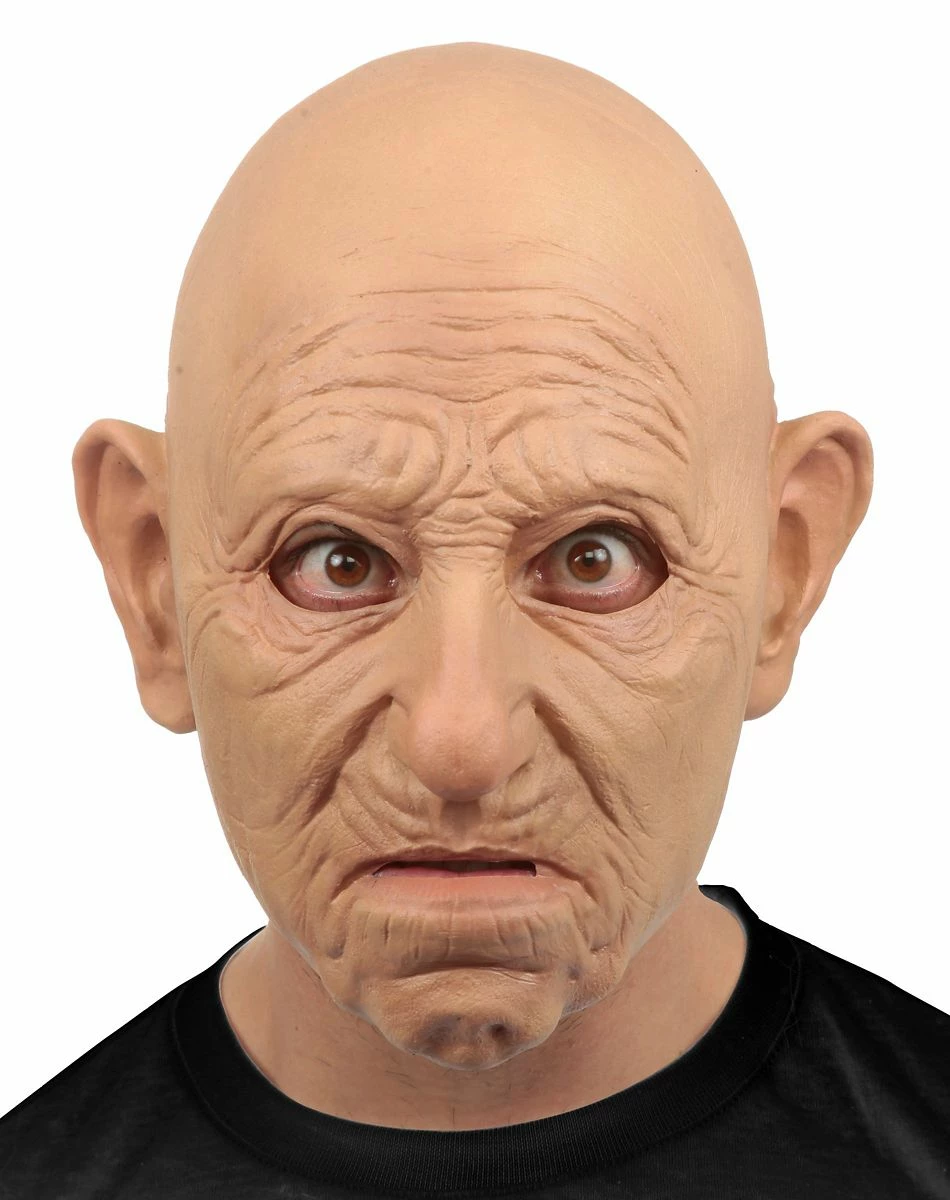 Spirit Halloween Bald Old Man Full Mask 1 Spirit Halloween Bald Old Man Full Mask