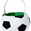 Spirit Halloween Soccer Ball Plush Treat Bucket