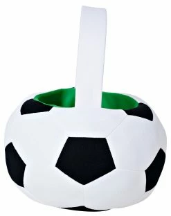 Spirit Halloween Soccer Ball Plush Treat Bucket -Halloween ACCESSORIES store 01477108 c
