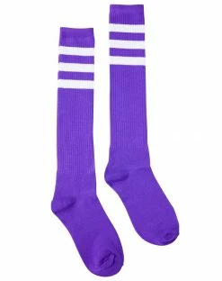 Spirit Halloween Purple Knee High Socks